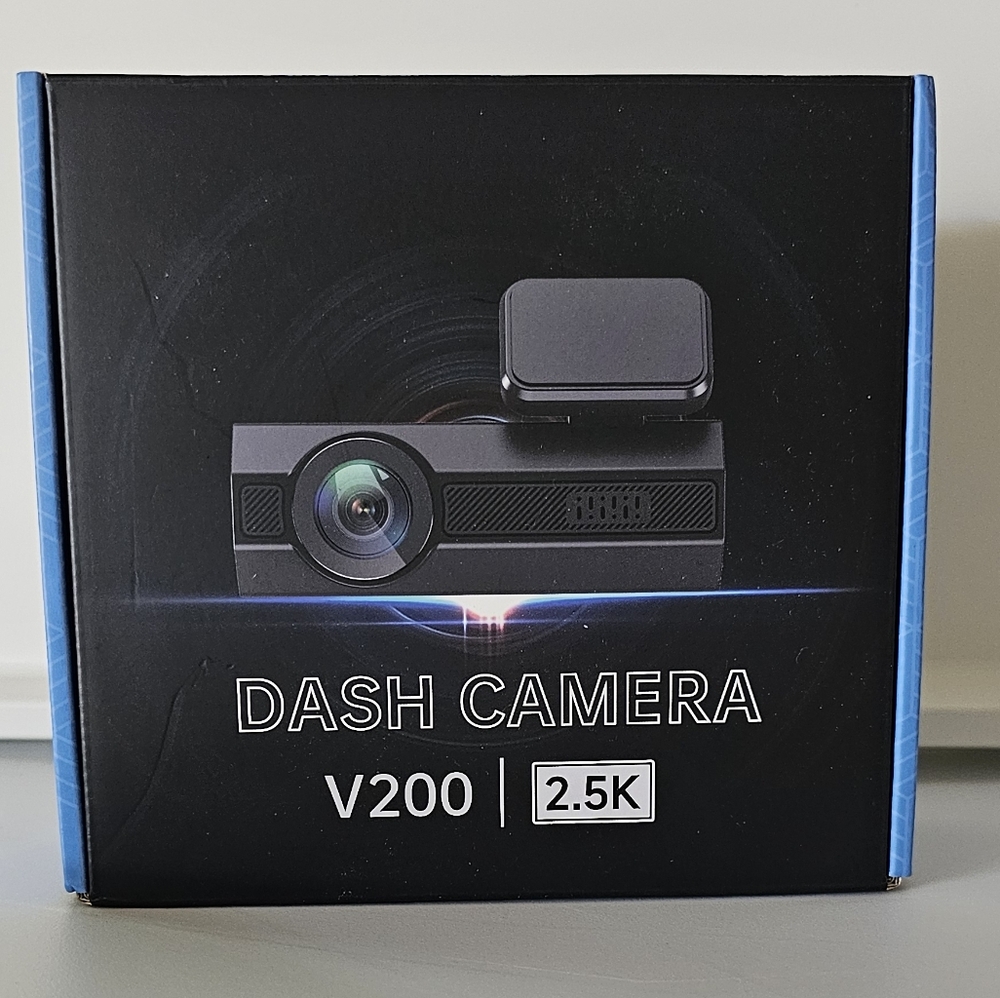 V200 Dash Camera 2.5K - Black